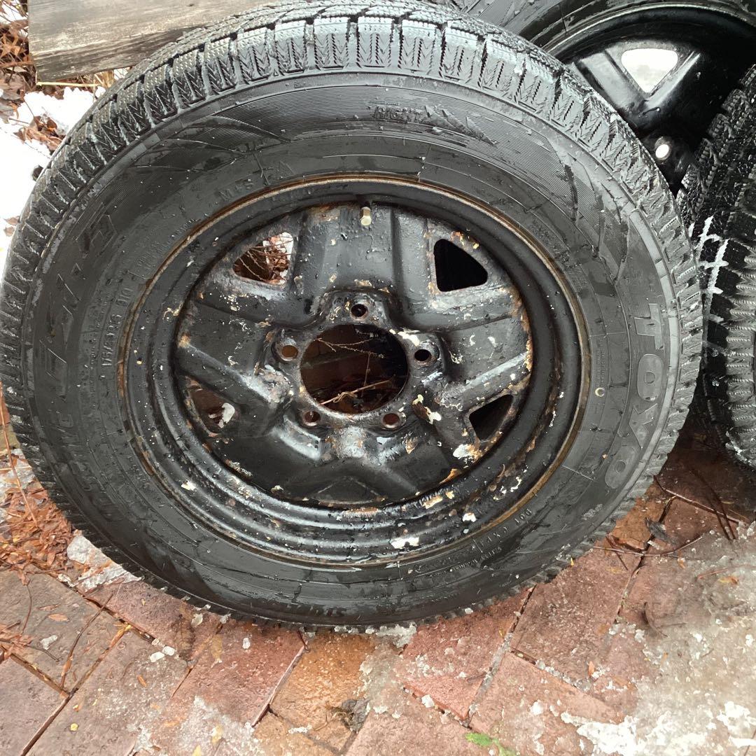 ジムニー用　純正ホイール付き4本セット❗️Haruuuです‼️4−1