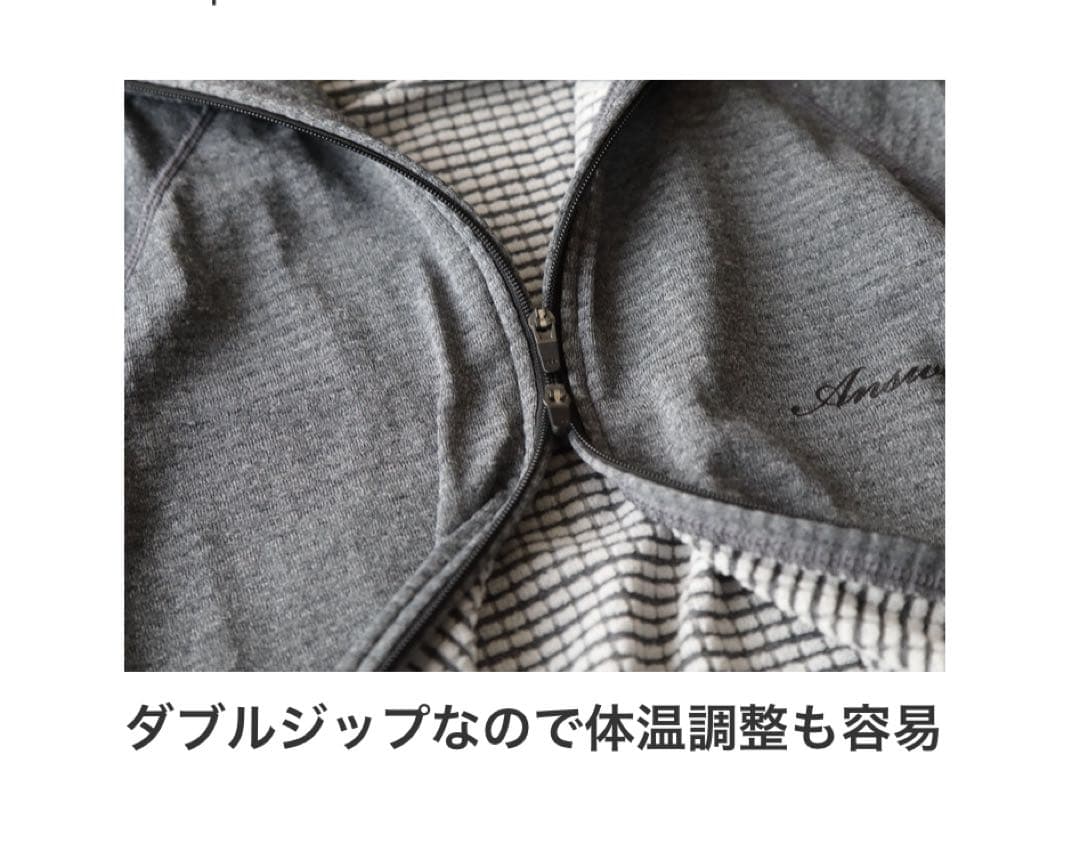 新品 ANSWER4 アンサー4 パワーグリッド フルジップフーディ