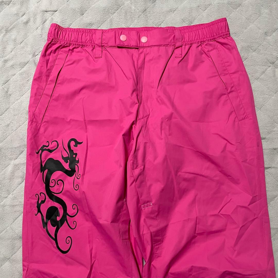 ●ダンスウィズドラゴン●レインウェア ナイロンジャケット ナイロンパンツ ゴルフ