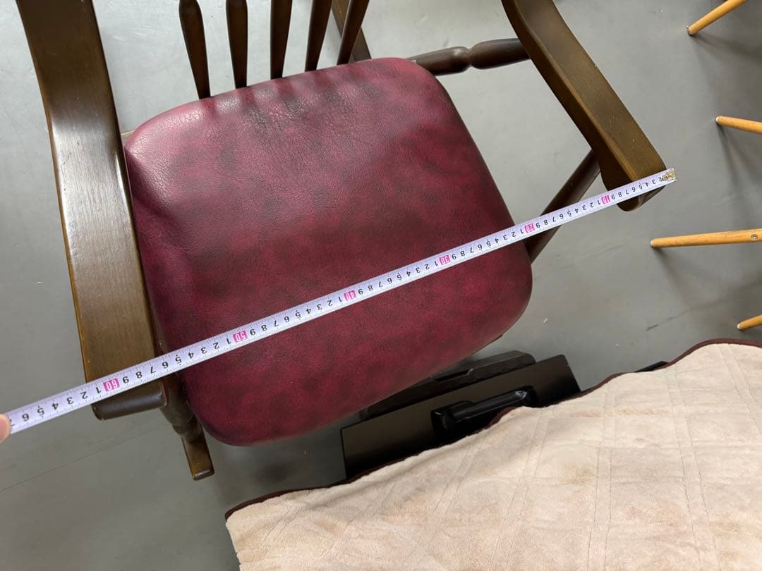 希少⭐️鳥取家具　ロッキングチェア　木製　アンティーク　ヴィンテージ　レトロ