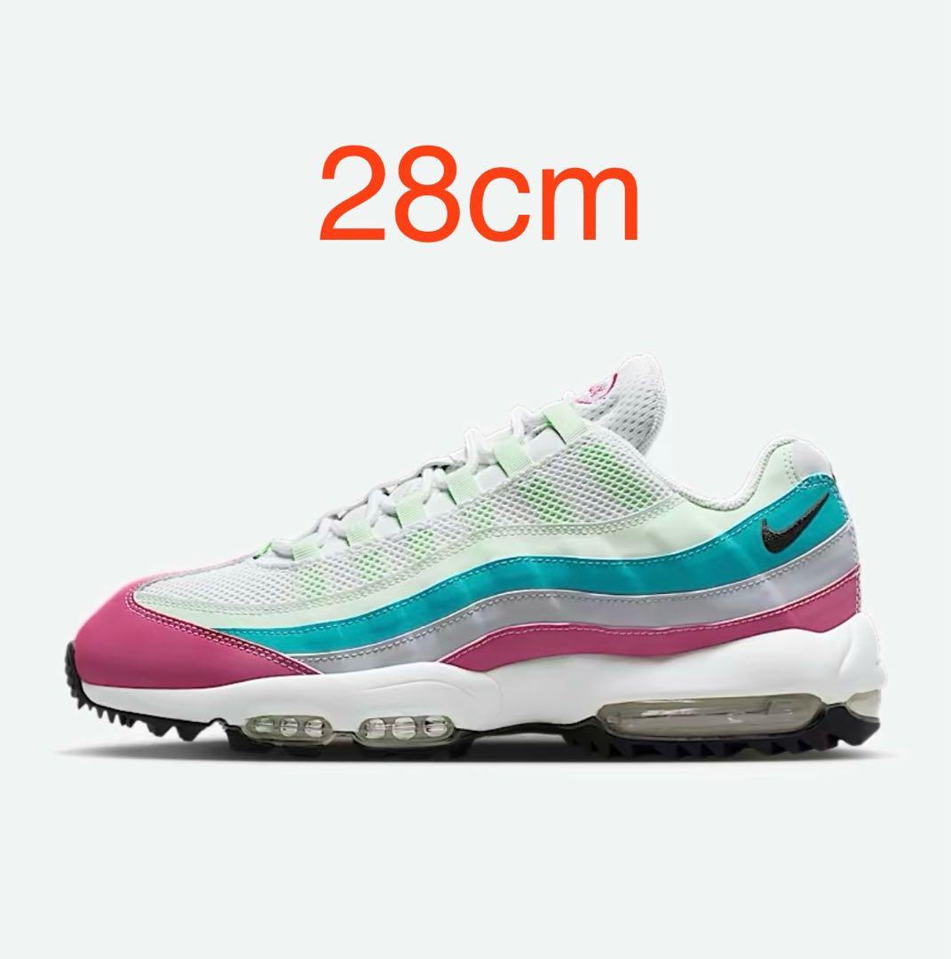 新品未使用　ナイキ　ゴルフシューズ　エアマックス95 28cm