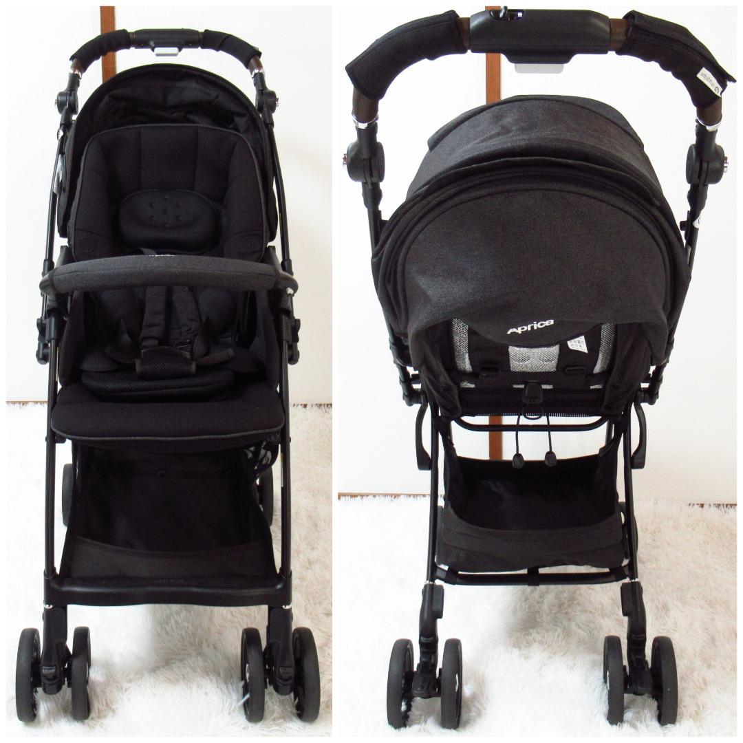 【美品】アップリカ ラクーナ クッション フリープラス 2022年 ベビーカー
