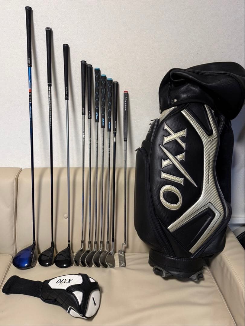 【送料込み】ゼクシオ10 XXIO ゴルフセット　メンズ　キャディバッグ