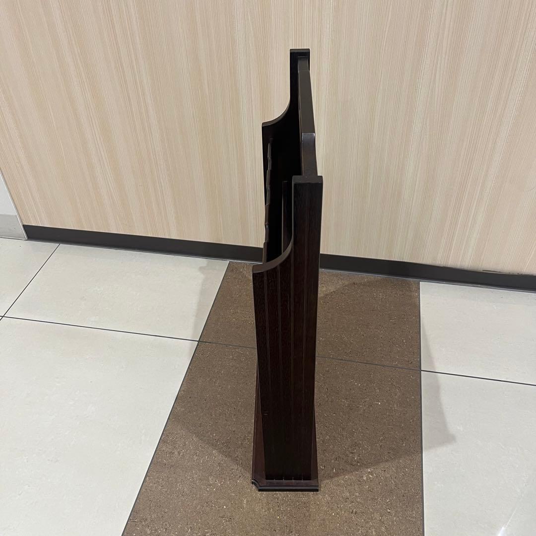 ☆カリモク家具☆レトロ☆スリッパラック☆多目的ラック