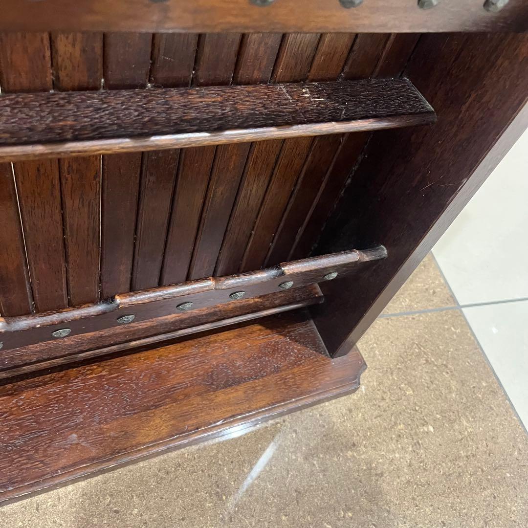 ☆カリモク家具☆レトロ☆スリッパラック☆多目的ラック