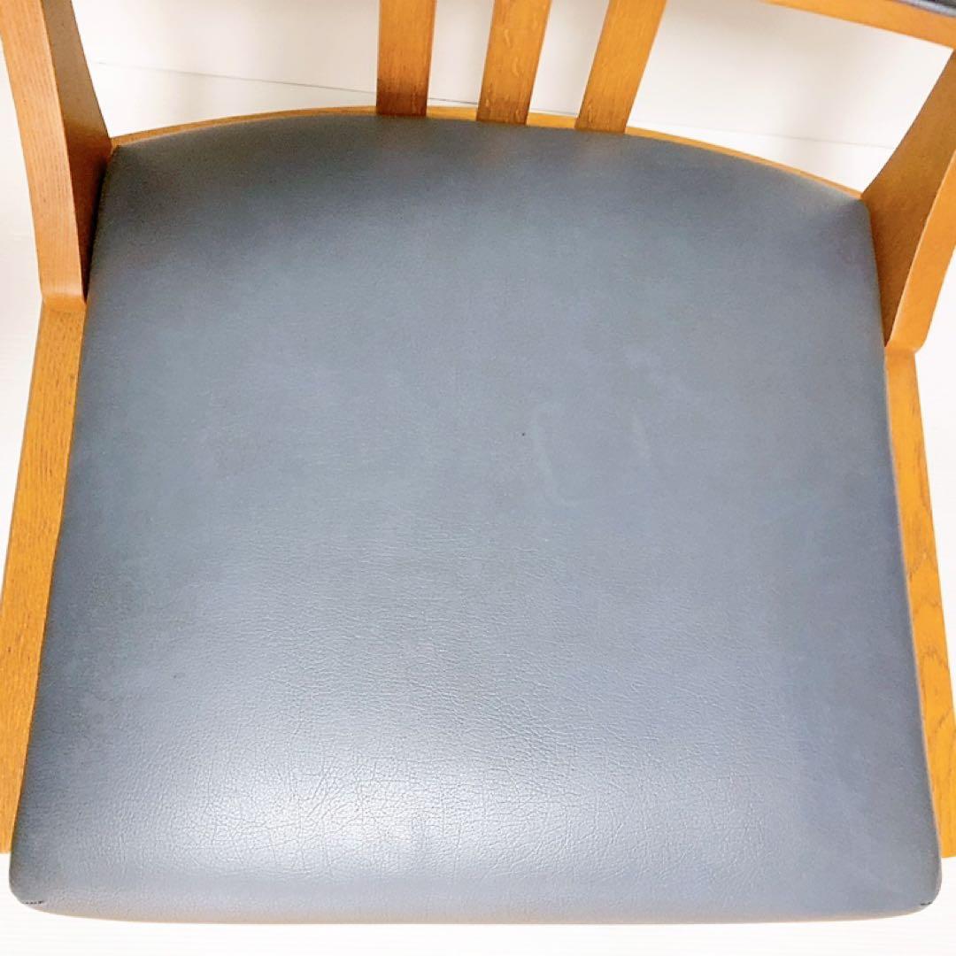 【良品】maruni 木製　ダイニングチェア　マルニ 回転チェア ロッキン　椅子