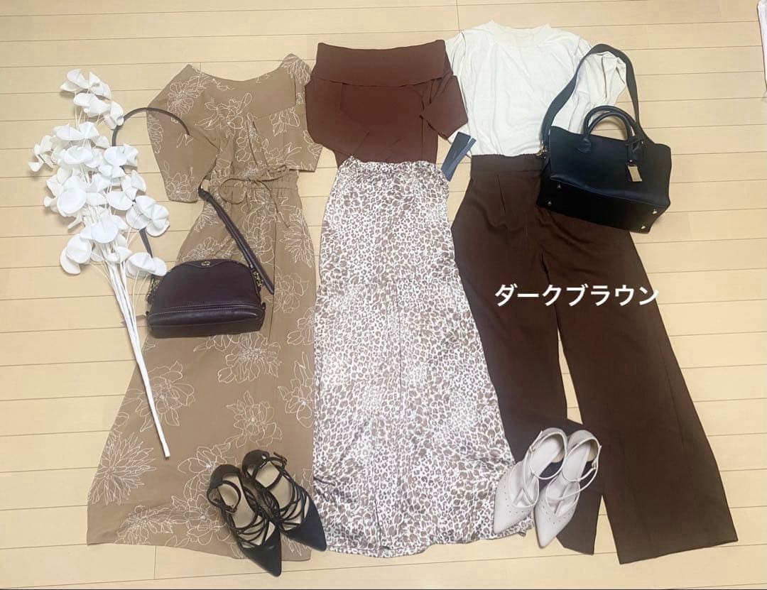 レディースまとめ売り★ベージュブラウン系その2オールシーズン