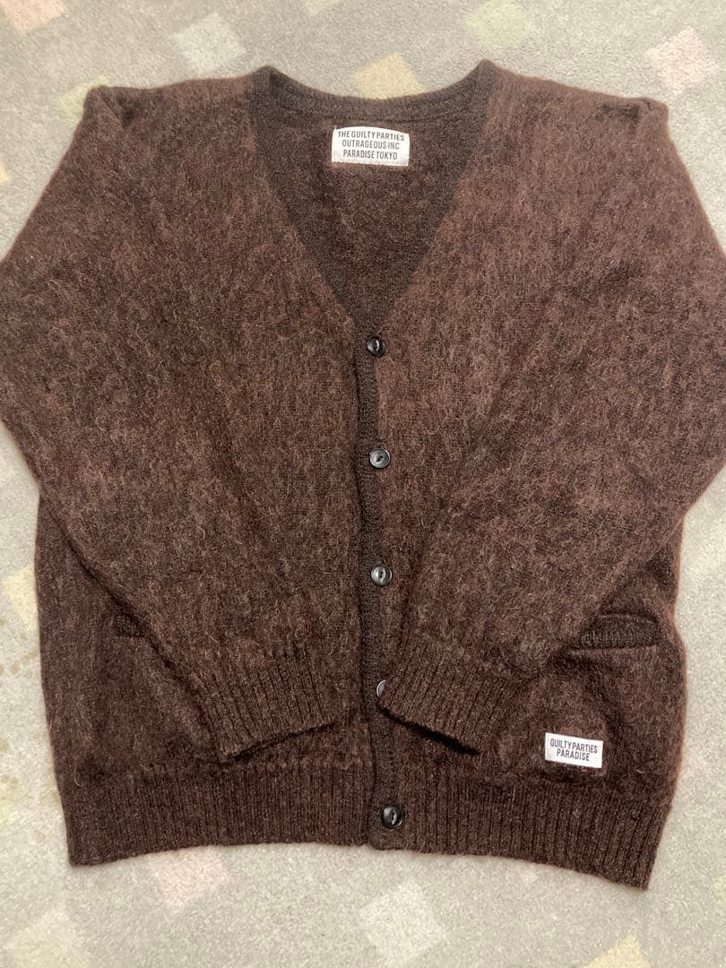早い者勝ち‼️WACKOMARIAモヘア　カーディガンワコマリア　ニット