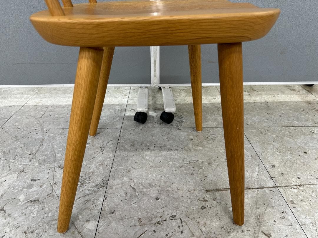 飛騨産業　ダイニングチェア　TUGUMI　ブラウン　①