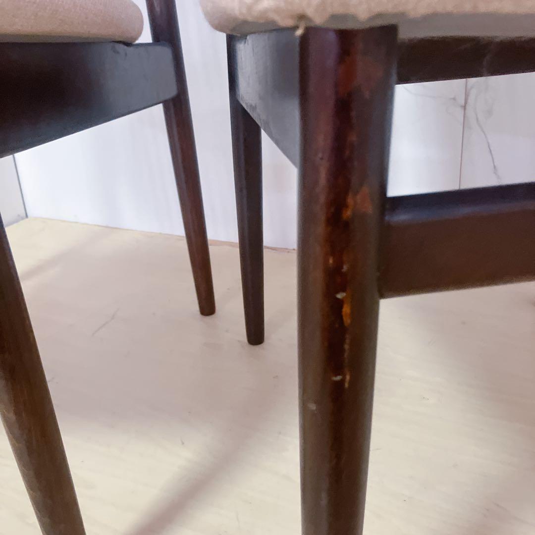 飛騨産業　オールド　キツツキ　ダイニングチェア　2脚セット　木製チェア　レトロ