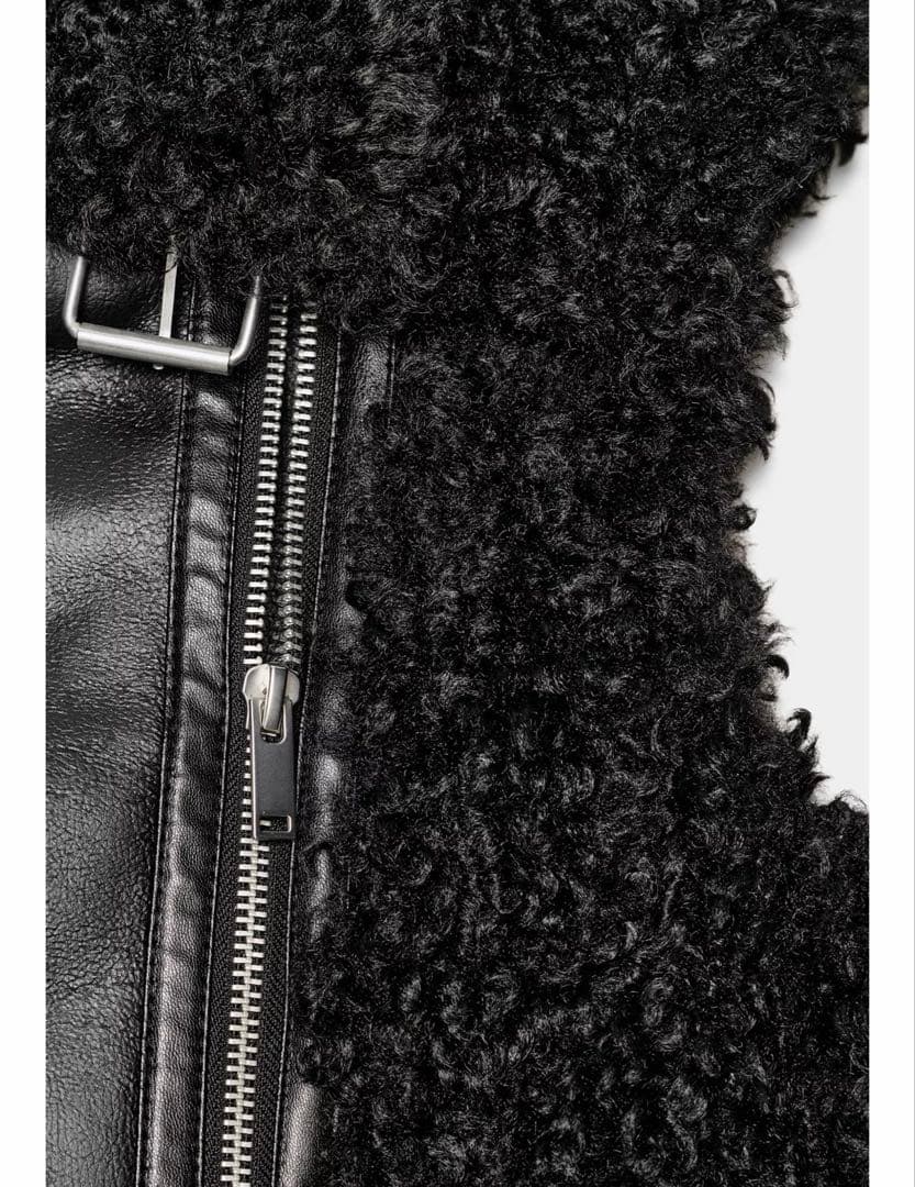 ZARA リバーシブルベスト　ZW collection