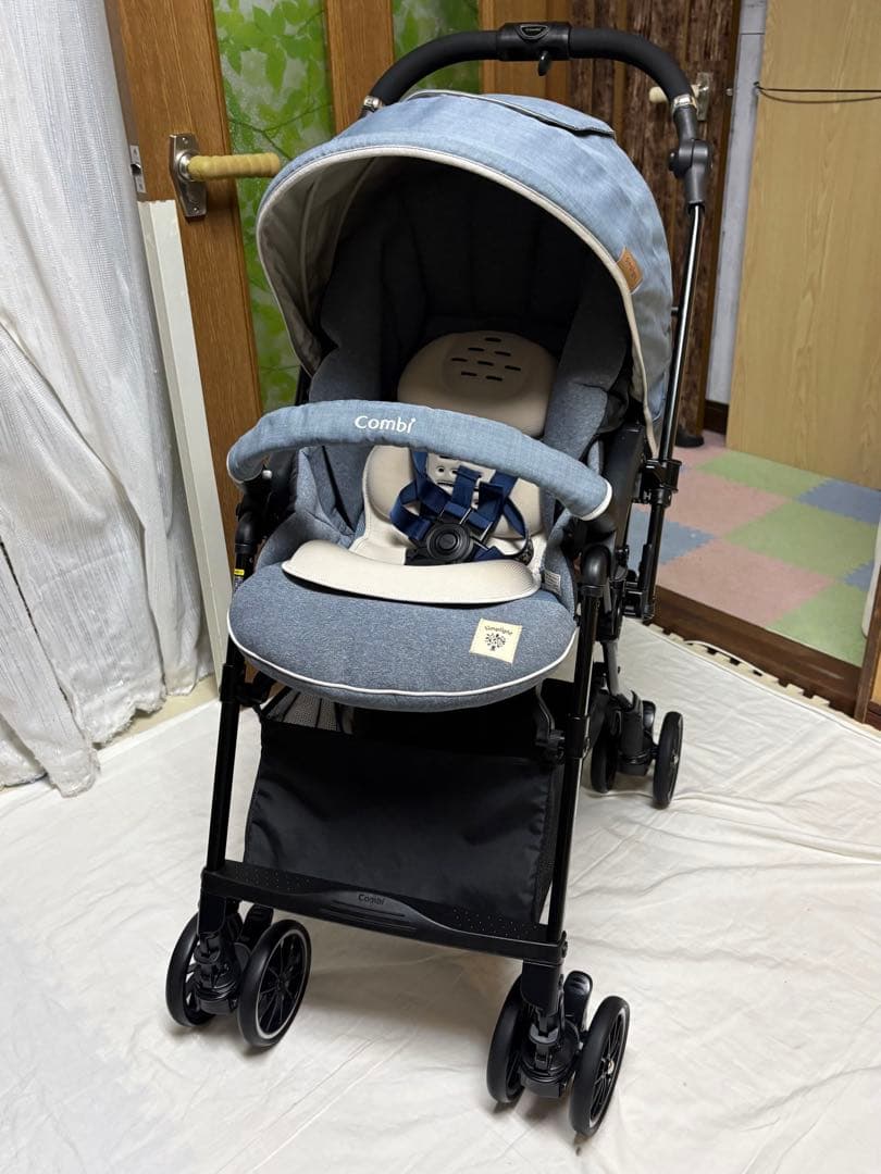 コンビ スゴカルα 4キャス エッグショック Simplight ベビーカー美品