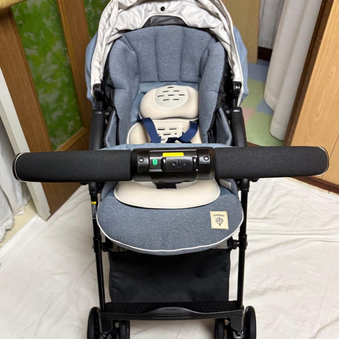 コンビ スゴカルα 4キャス エッグショック Simplight ベビーカー美品