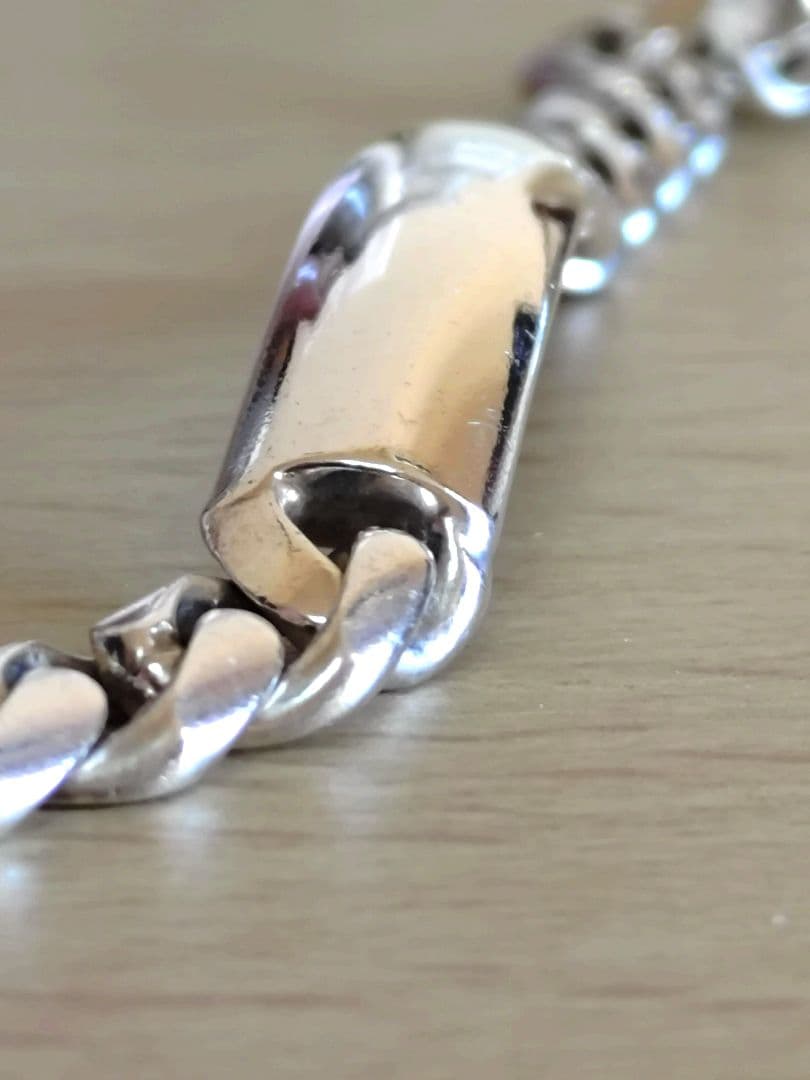 TIFFANY　ヴィンテージIDチェーンブレスレット　シルバー925