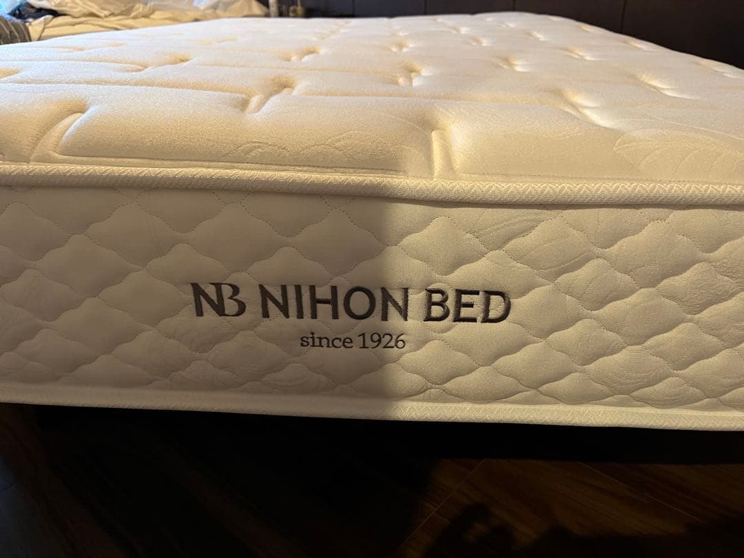 日本ベッドマットレスsilkyポケット（ウール入り）　セミダブル　ハード