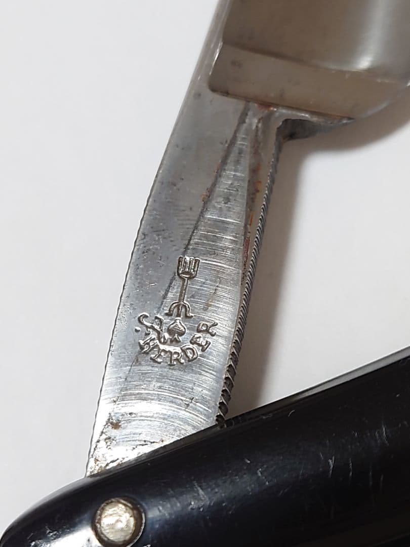 理容 美容 床屋 ゾーリンゲン PUMA ストレートレザー 西洋剃刀 ビンテージ