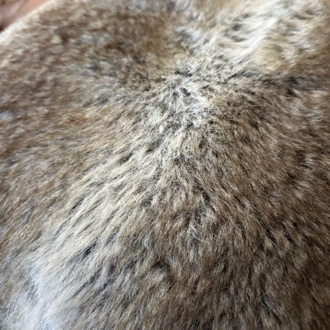 ファー調クッションセット 6個入り　大型　 内フェザー