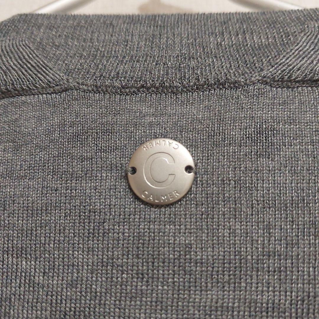 24AWベイクルーズ【カルメール】RE-ACTIVEポンチョ グレー 毛100%