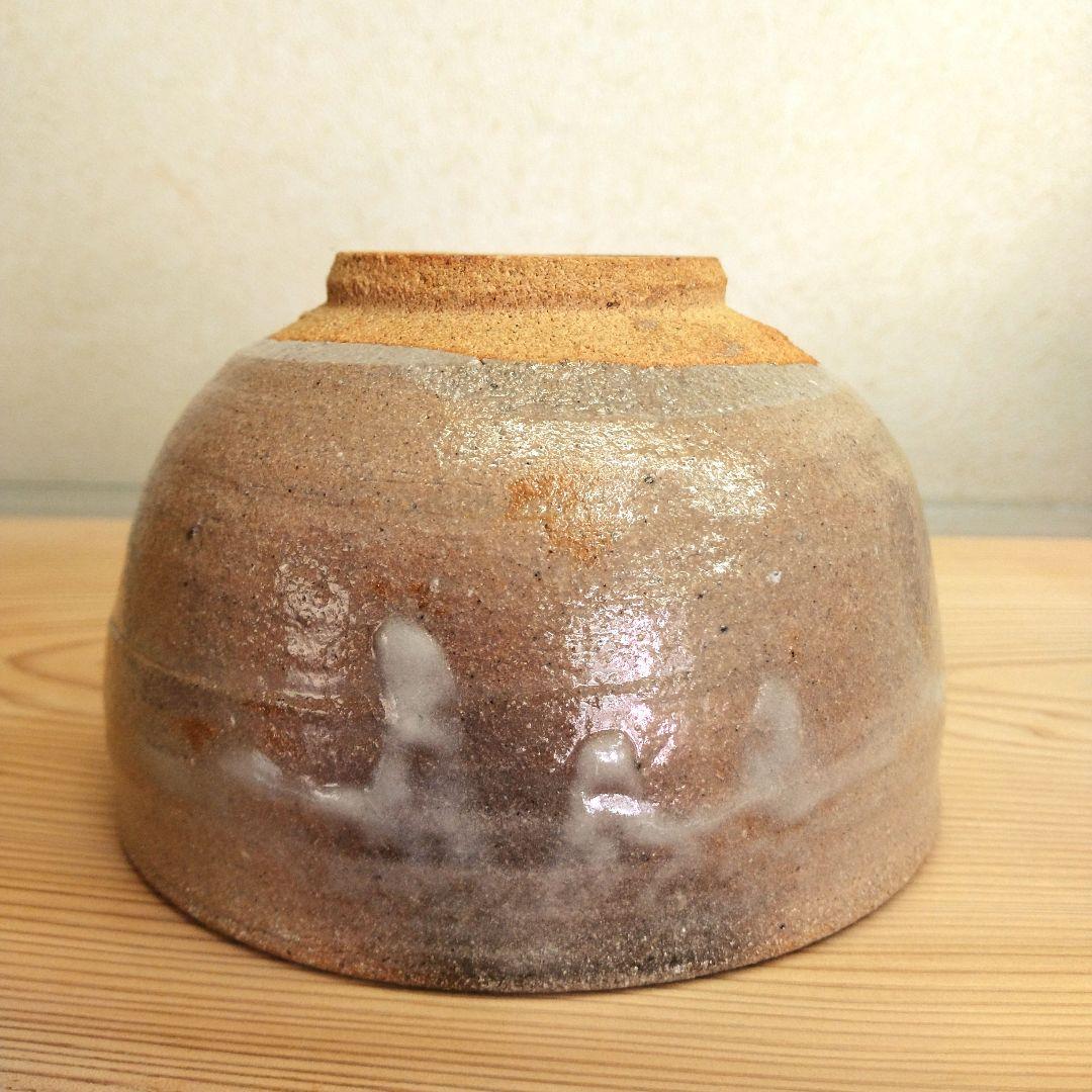 茶道具　期間限定特価　唐津茶碗(鏡山窯　井上東也)鵬雲斎大宗匠御書付