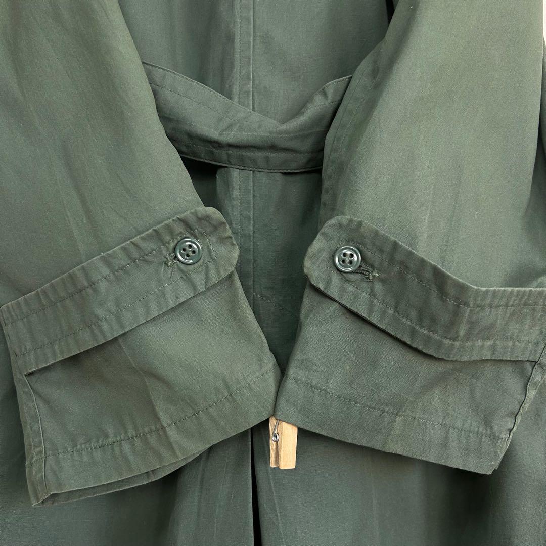 70s 米軍 アメリカ軍 レインコート ミリタリー トレンチコート S173