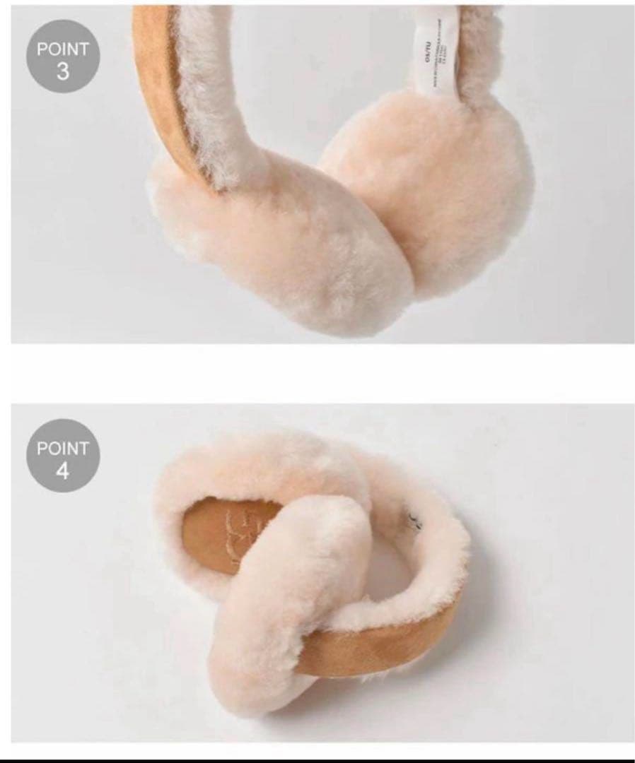 Ugg シープスキン もこもこ イヤーマフ 新品未使用