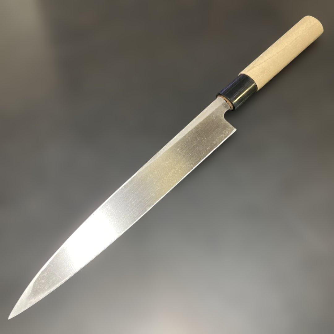 柳刃包丁 21cm 東京すみだ川　新品未使用　ビンテージ　自宅長期保管美品