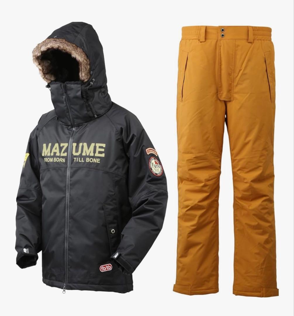 MAZUME フード付きジャケット ブラック