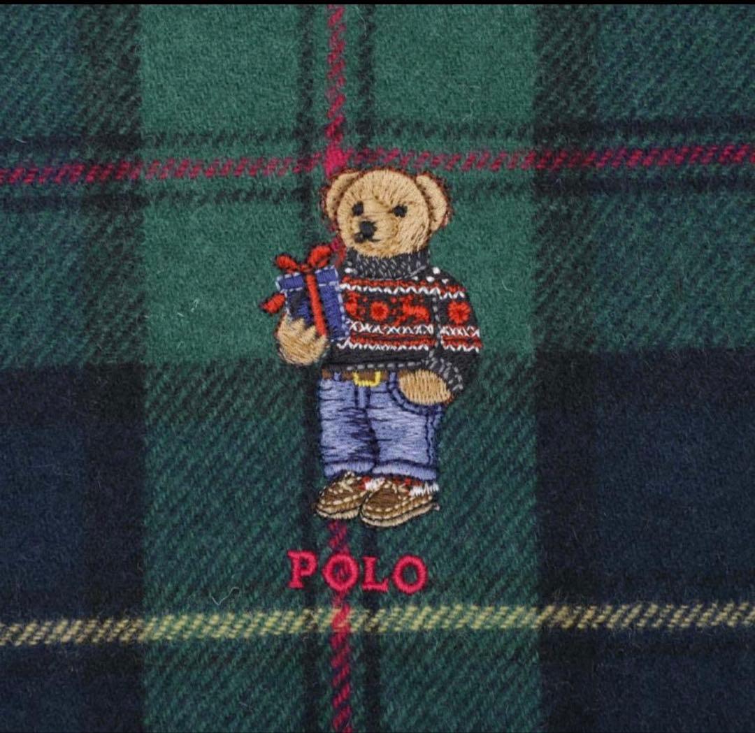 ラルフローレン ポロベアマフラー