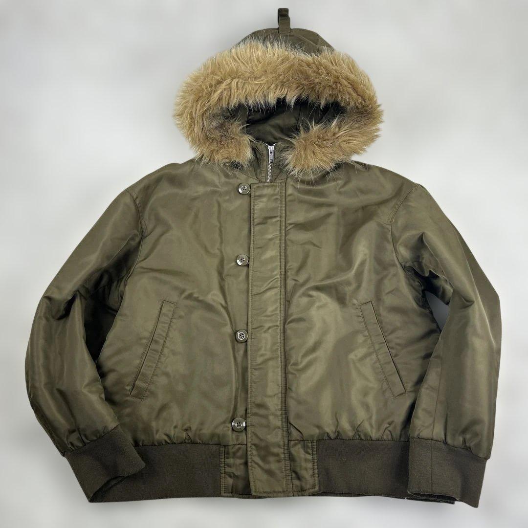人気！ military N2B flight jacket GU XL 大きい
