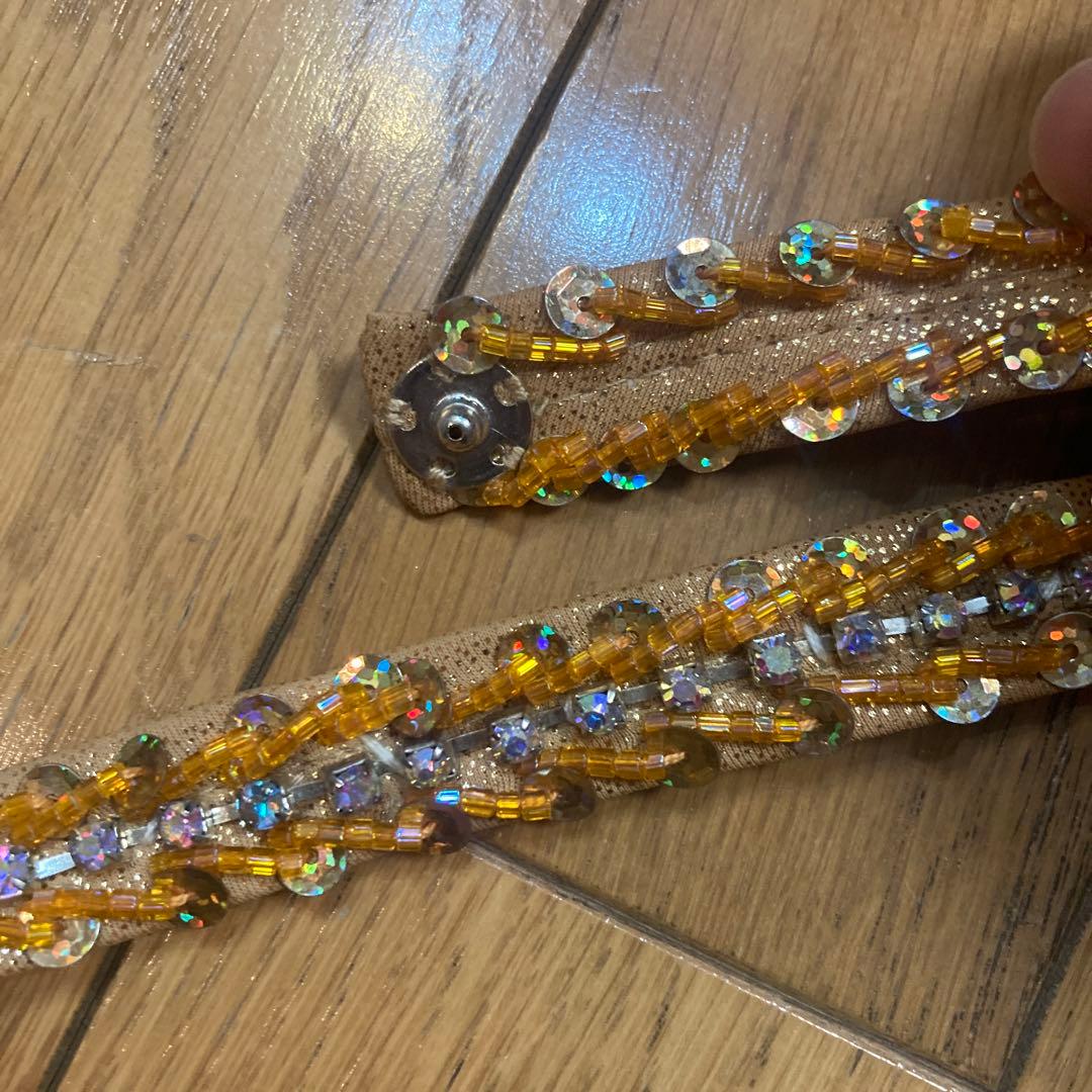 【大特価☆12/20まで】！hanan✴︎ベリーダンス衣装✴︎イエローゴールド