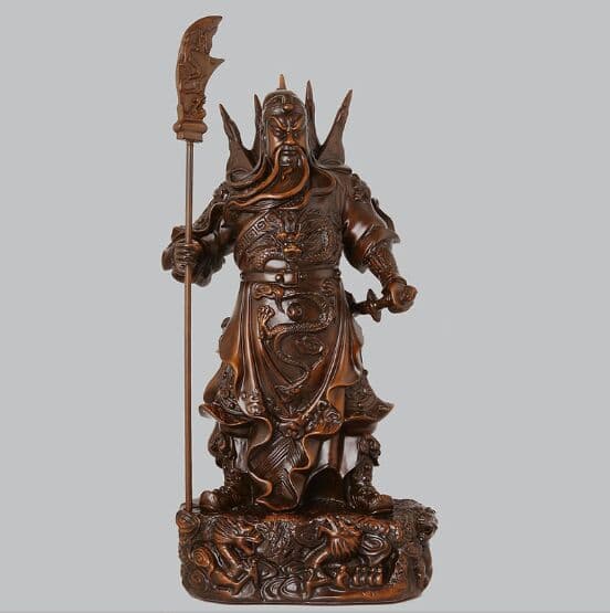 三国関公の神像工芸品は財を集めて家族の平安を守ります