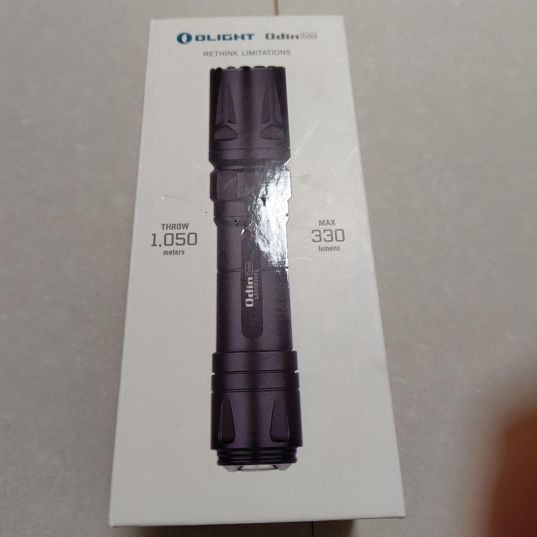 olight odin turbo LEPライト　予備電池、おまけ付き