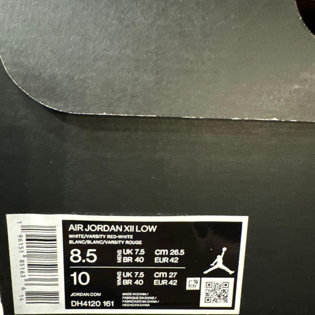 AIR jordan12 LOW GOLF チェリー