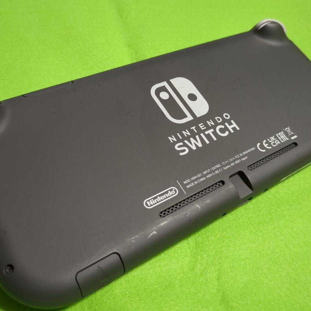 【美品】Nintendo Switch Lite 本体 スイッチ ライト グレー