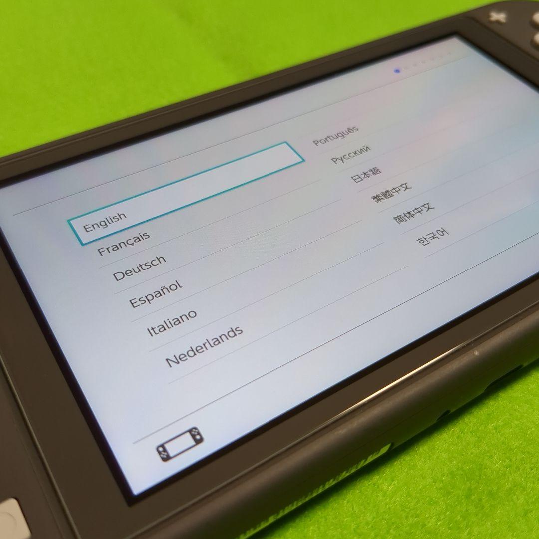 【美品】Nintendo Switch Lite 本体 スイッチ ライト グレー