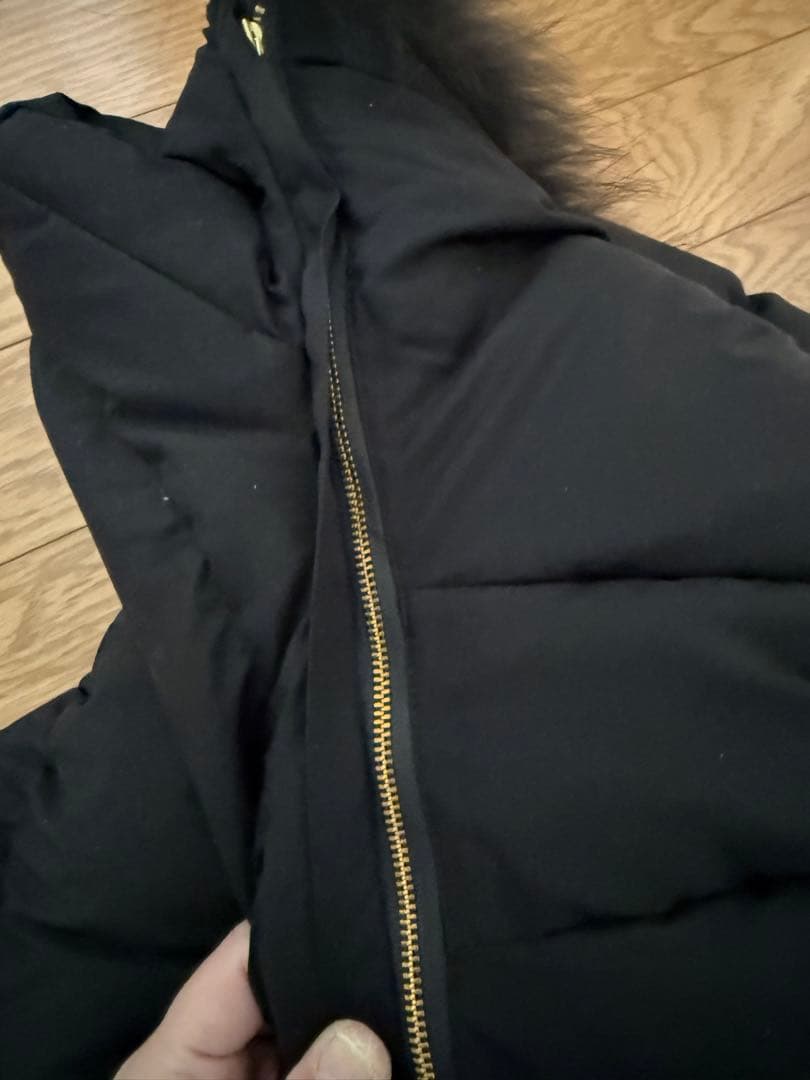 新品未使用タグ付きB:MING by BEAMS / 河田フェザーロングダウン黒