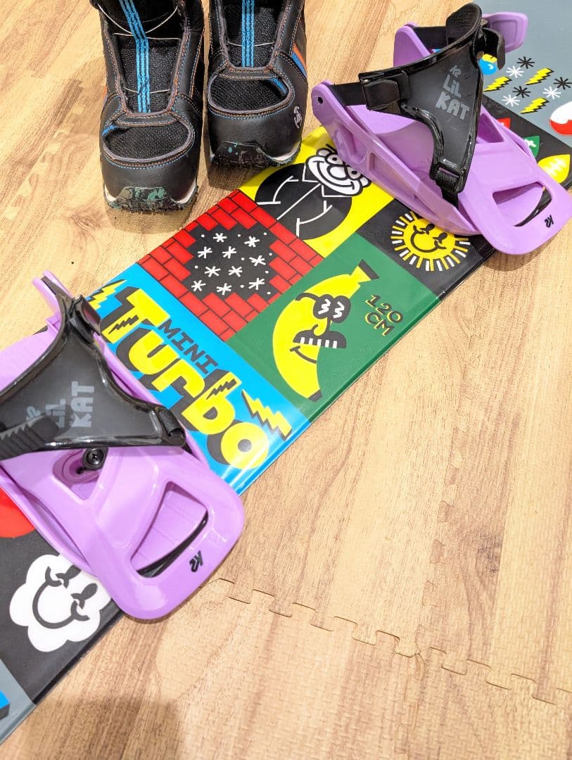 使用回数少め！　Ｋ２ キッズスノーボードセット　2023年購入