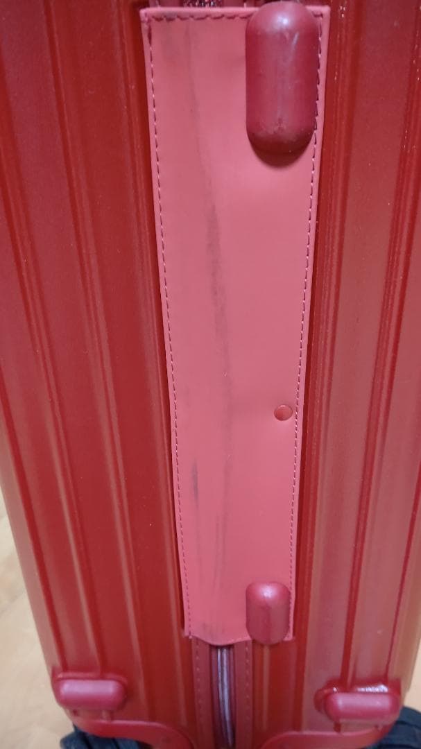 リモワ RIMOWA スーツケース 赤　4輪