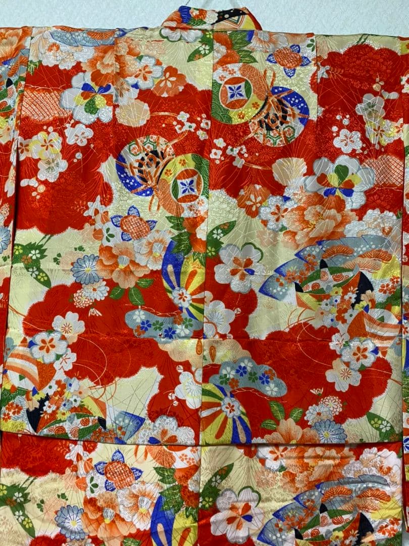 No.94アンティーク子供着物綺麗です。着丈92センチ裄丈47センチ