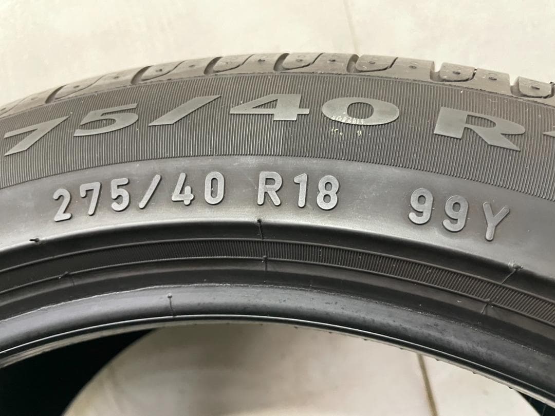 【送料込/承認】245/45R18 275/40R18 ピレリ RFT