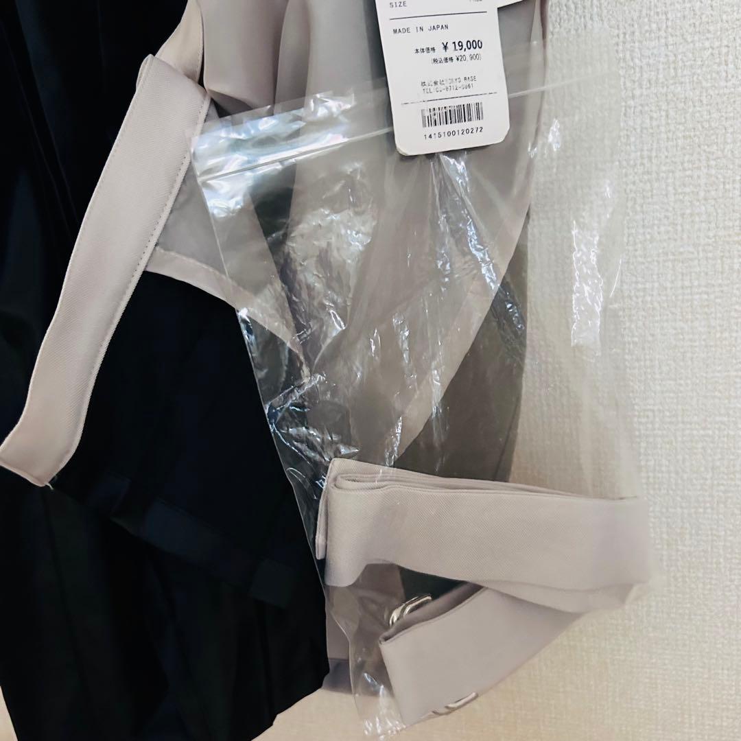 【未使用・完売】UNITED TOKYO ブロッキングラインプリーツワンピース