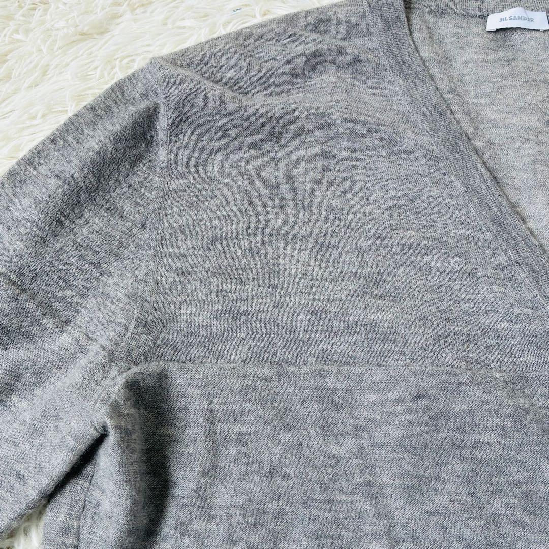 JIL SANDER ジルサンダー　カシミア100% ニットカーディガンメンズ.
