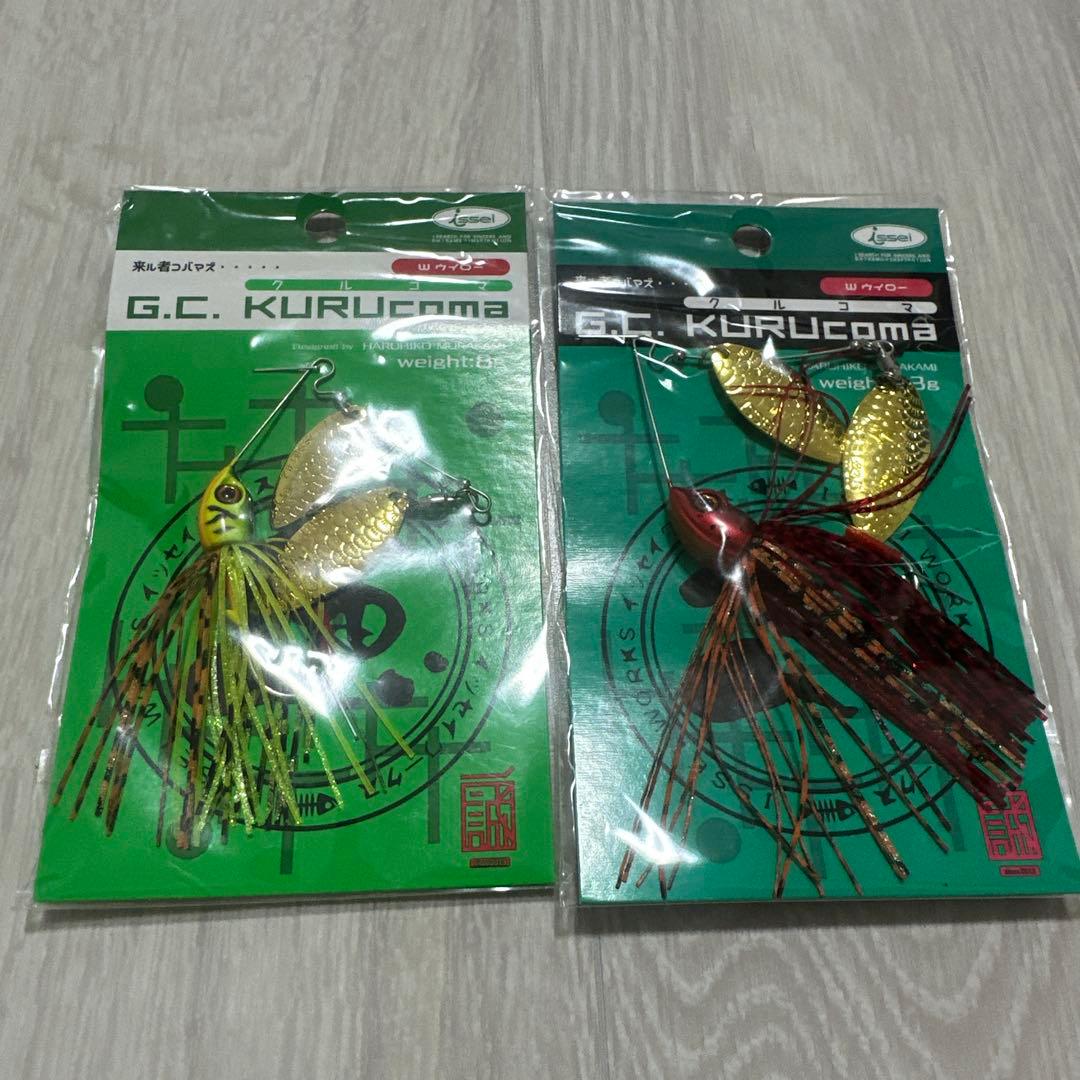 バス釣り引退セット issei クルコマ ビビビマルチ AKチャターJr.