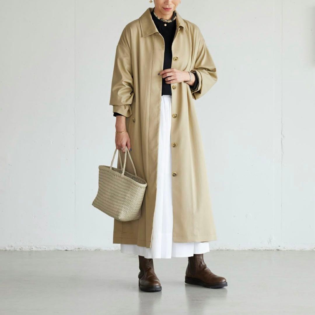 北欧暮らしの道具店「こんなの欲しいを、詰め込んで」着こなしきまるトレンチコート