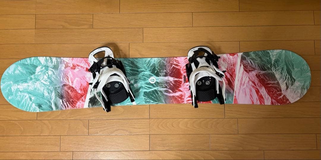 【断捨離中◎】GROOVE LANDSCAPER スノーボード 板　ビンディング