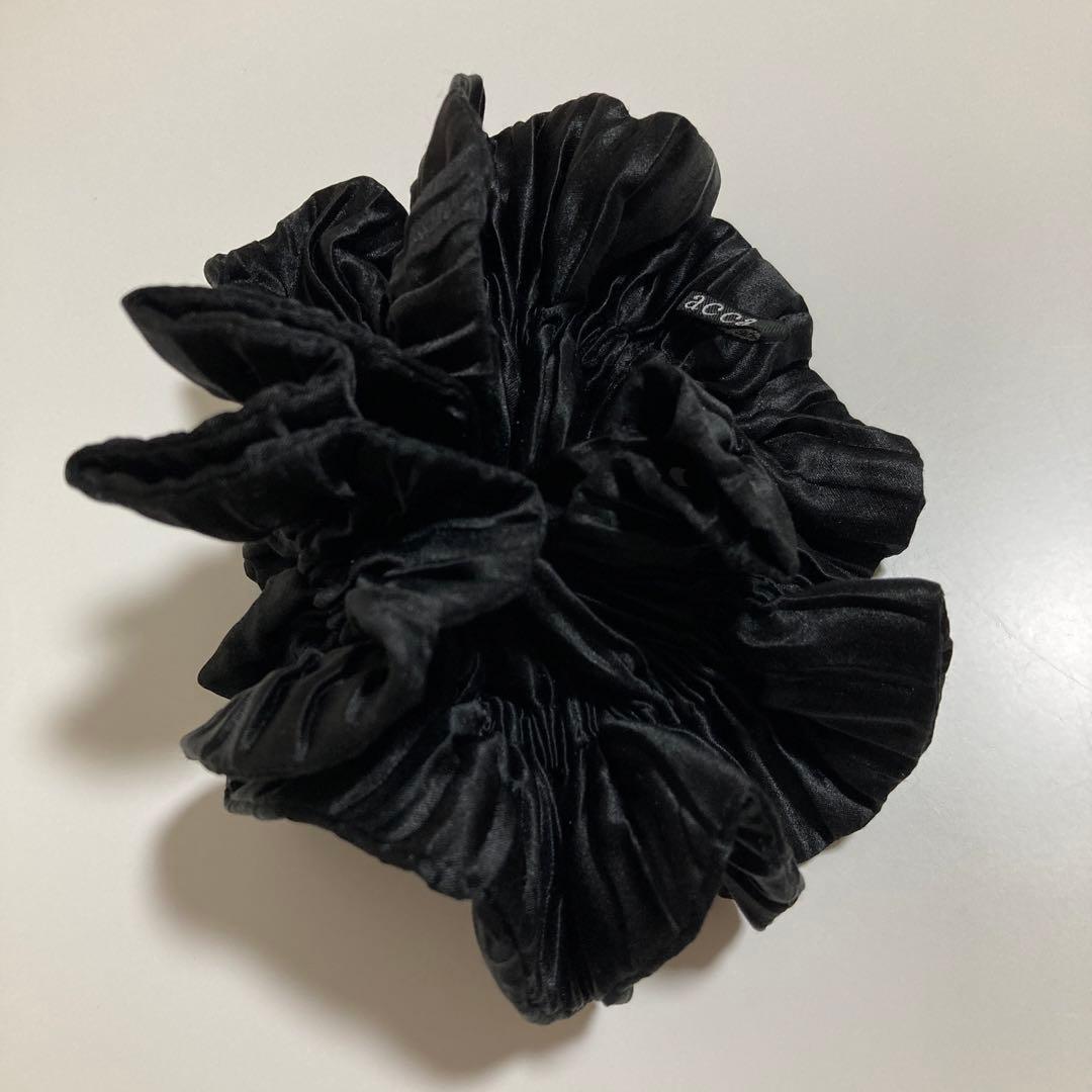 アッカacca マシュマロルチド シュシュ(ブラック)新品