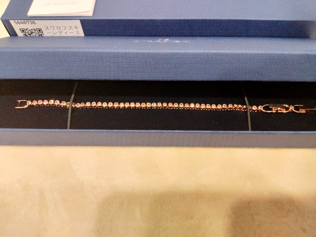 新品未使用箱付き スワロフスキーImber Emily Tennisブレスレット