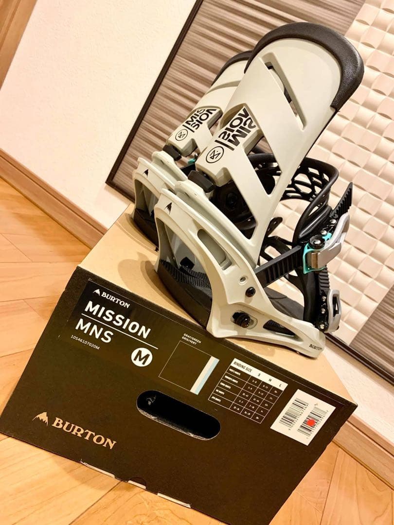 【こてこて】超美品BURTON MISSION MNS ビンディング