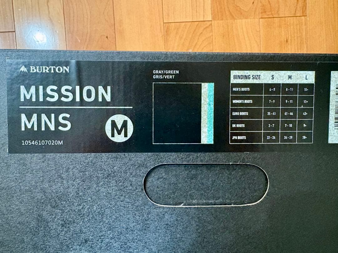 【こてこて】超美品BURTON MISSION MNS ビンディング
