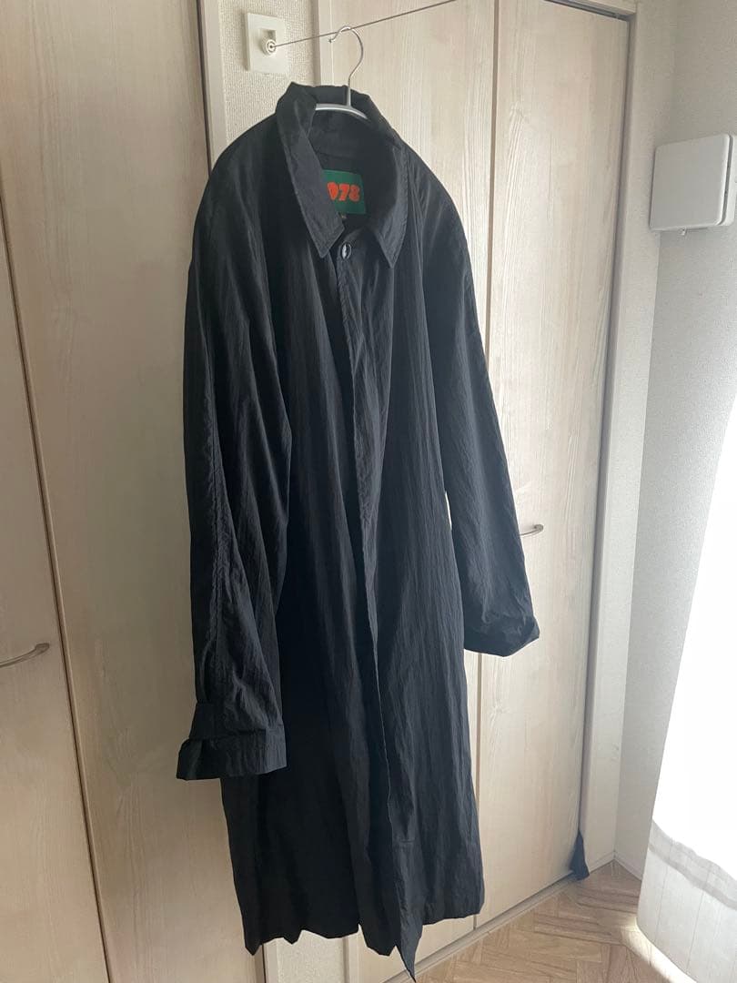 078 CITE ナイロン ステンカラーコート メンズ JPN：XL